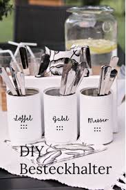 Besteckhalter Diy Besteckhalter Alte Dosen Schmuckhalter