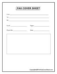 Cover letter tips & tricks. Free Blank Printable Fax Cover Sheet Template Pdf Word Fax Cover Sheet Template