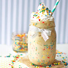 Birthday Cake Protein Shake Healthy Dairy Free Paleo Mind Body Vision Recipe Healthy Protein Shakes Low Sugar Protein Shakes Protein Shake Recipes