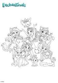 Coloriage à imprimer gratuit hugo l escargot populaire pour. Coloriages Enchantimals A Imprimer Coloriages Dessins Animes