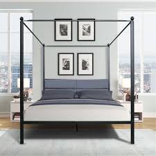Maybe you would like to learn more about one of these? Latitude Run Detravious Queen Canopy Bed Wayfair
