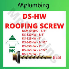 Check spelling or type a new query. Membeli Mk Self Drilling Screw Skru Besi Atap Bumbung Roofing Kekuda C Section Batten Zinc Hex 516 520 525 640 650 665 675 Dengan Harga Istimewa Rm 35 Mem Beli Murah