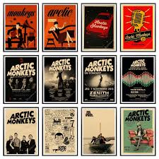 #arctic monkeys #arctic monkeys poster #band poster #girl #red hair #arctic #monkeys #alex turner #wild #music. Rock Band Arctic Monkeys Kraft Paper Paper Posters Wall Home Bar Posters Home Decor Gift Home Decor Wall Sticker Wall Stickers Aliexpress