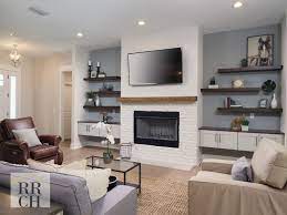 built ins with fireplace in shelves living room floating corner tv stand