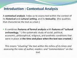 Check spelling or type a new query. Context Introduction To Contextual Analysis Revision Version