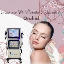 Just like an ORCHID, she stands out in the crowd! 🙆‍♀️👑 Meet our Orchid  Machine & enjoy your HydraFacial.💆‍♀️ HydraFacial is proven to be  effective and the best method for treating several