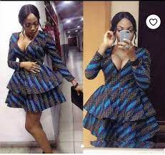 African Peplum Dress For Promafrican Clothing For Women Etsy African Clothing Styles African Print Dress Ankara African Clothing