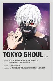 These characters are from tokyo ghoul/tokyo ghoul:re. Tokyo Ghoul Minimalist Poster Anime Printables Anime Films Anime Titles