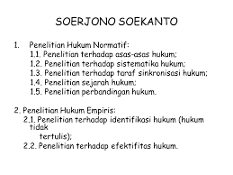¾ pada bagian awal terdiri atas Tipologi Penelitian Hukum Ppt Download