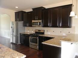 Pin By Essex Homes Jenn Weldon On Kitchens Pinterest Trendy Kitchen Backsplash Espresso Kitchen Cabinets Dark Kitchen Cabinets