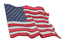 Download Us Flag Wavy Machine Embroidery Designs 523874 Designs Design Bundles