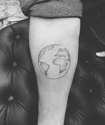 View on one page advertisement () start slideshow. One Line Globe Tattoo Tattoo Globe Earth World Inspiration Globe Tattoos Earth Tattoo Maching Tattoos