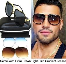 Photochromic Glasses Iron Man Blue Light Glasses Retro Tony Stark Over  Sized Square Iron Men Vintage