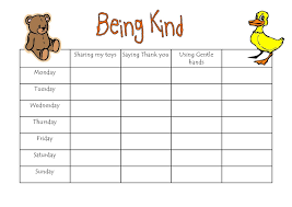 Printable Reward Charts For Kids Learning Printable