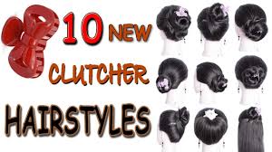 Torn between wearing your hair up or down? Awesome Hairstyles By Using Clutcher Hairstyle For Medium And Long Hair Hair Styles