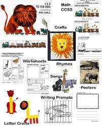 Eric Carle 1 2 3 To The Zoo Story Time Crafts Activities And Folder Games Zoo Activities Zoo Crafts Zoo Preschool
