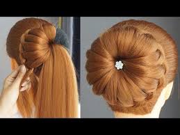 New Latest Bun Hairstyle With Trick Most Beautiful Hairstyle For Wedding And Party Youtube In 2020 Bun Hairstyles Pony Hairstyles Wedding Hairstyles