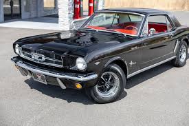 Image result for Raven Black 1964 Mustang