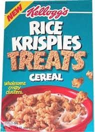Rice Krispies Treat Cereal Rice Krispie Treats Cereal Rice Krispie Treats Krispie Treats