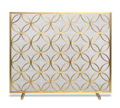 Omni bedford springs resort has a lot of variation when it comes to rooms and suites in order to meet the in the evenings, the fire pit on the front lawn close to the frontier tavern is a great place to. Single Bedford Panel Fireplace Screen Brass Pottery Barn