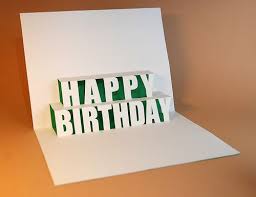 Printable Easy Pop Up Birthday Card Template Kirigami Happy Birthday Birthday Card Pop Up Pop Up Card Templates Pop Out Cards