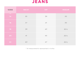 charlotte russe size guide