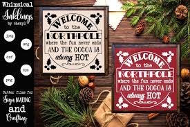 These files are compatible with a variety of software and their associated electronic cutters including, but not limited to, the following similar design products to whimsical wild happy christmas tree svg dxf eps png cut file. Fun Christmas Svg From Whimsical Inklings Northpole Svg Design Bundles Svg Christmas Svg