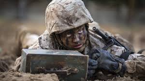 The marines are divided into four groups: The Women Taking A Gruelling Test To Be Us Marines Bbc News