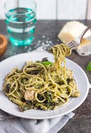 A good pasta bake is all about that golden brown melted cheese on top. Chicken Pesto Pasta Recipe With Garlic Mushrooms