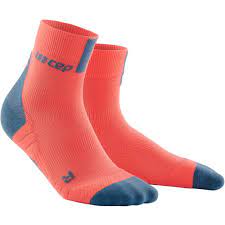 Cep Compression Short Socks 3 0 For Men Coral Grey Bike24