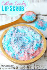 The recipe for creating homemade lip balm is easy to follow. Cotton Candy Lip Scrub Bitz Giggles
