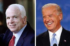 A member of the democratic party, he previously served as the vice president of the united states from 2009 to 2017. Long Time Pals Biden And Mccain Now Spirited Foes Reuters