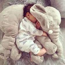 Ins Large Elephant Pillows Cushion Baby Plush Toy Stuffed Animal Kids Gift Spyashie Mladency Rebenok Fotografii Novorozhdennyh Malchikov