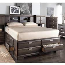 Buy Cypress Storage Bed With Bookcase Headboard Online Reviews Bedroom Bed Design Storage Bed Sears Bedroom Furniture