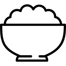 Baixe Tigela De Arroz Branco Gratuitamente Farm Logo Design Bowl Logo Free Icons