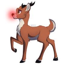 Rudolph The Red Nosed Reindeer By Krissi2197 On Deviantart Reindeer Drawing Rudolph The Red Red Nosed Reindeer
