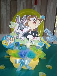 Baby Looney Tunes Baby Shower Party Ideas Photo 16 Of 34 Looney Tunes Party Baby Looney Tunes Bird Baby Shower