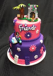 Lego Friends Cake Friends Birthday Cake Lego Friends Birthday Lego Birthday Cake
