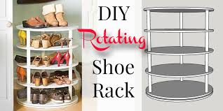 Put clutter in its place with these shoe organizing ideas that kick chaos to the curb. Remodelaholic Rotating Shoe Rack Building Plan