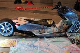 japanese cosplay car itasya 痛車 川崎バイク バイク 車