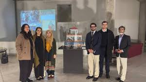 The image showcases a scene from the exhibition.