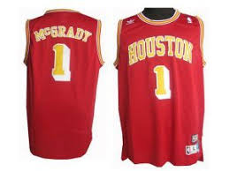 The rockets have seemingly not done their due diligence in selecting the sponsor for their jersey: Nba Rockets 1 Tracy Mcgrady Red Throwback Stitched Jersey Houston Rockets Nba Rockets Houston