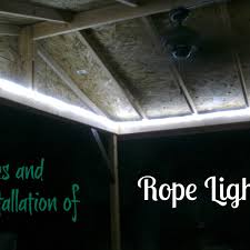 Place a wall of globe lights between the living room and kitchen so you. Rope Light Installation And Uses Dengarden