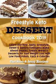 These low calorie desserts will definitely curb your sweet tooth! Freestyle Keto Dessert Cookbook 2019 Learn 350 New Tasty Freestyle Sweet Savory Ketogenic Make Ahead Snacks Treats Bread Desserts For Fast Weight Loss With Low Food Points Carb Calories