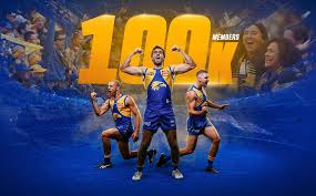The club is based at subiaco oval in perth, western australia and was formed in. West Coast Eagles Hit 100 Thousand Members Afl