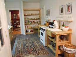 A Kitchen Without Traditional Cabinets Thought Freestanding Kitchen Kitchen Without Lower Cabinets Kitchen Without Cabinets