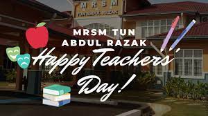 Mrsm tun abdul razak pulau serai, 26600 pekan, pahang. Mrsm Tun Abdul Razak Teachers Day 2020 Youtube
