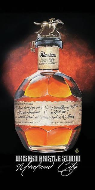 Пару постеров старой рекламы алкоголя. Бурбон Blanton's (США) Здравствуйте, уважаемые, Приятного, времени, суток