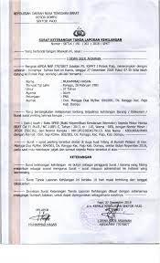 Contoh surat pernyataan persetujuan tugas belajar untuk pegawai atau karyawan. Pengumuman Atas Kehilangan Bpkb Sepeda Motor Matitinews