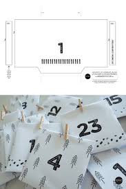 An advent calendar is a special calendar used to count the days of advent in anticipation of christmas. Diy Scandinavian Advent Calendar Tomfo